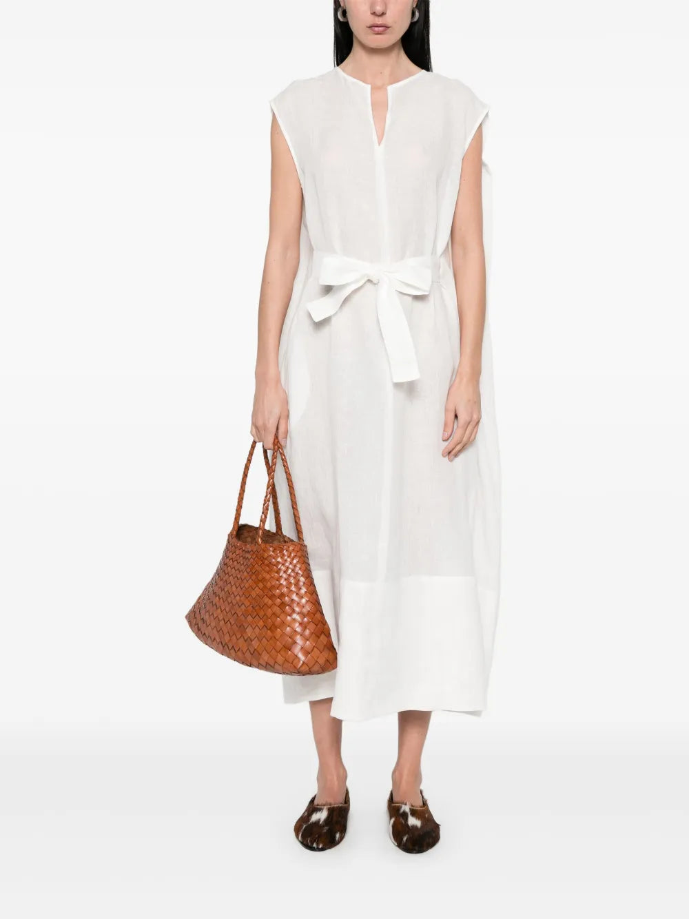 Linen Maxi Dress