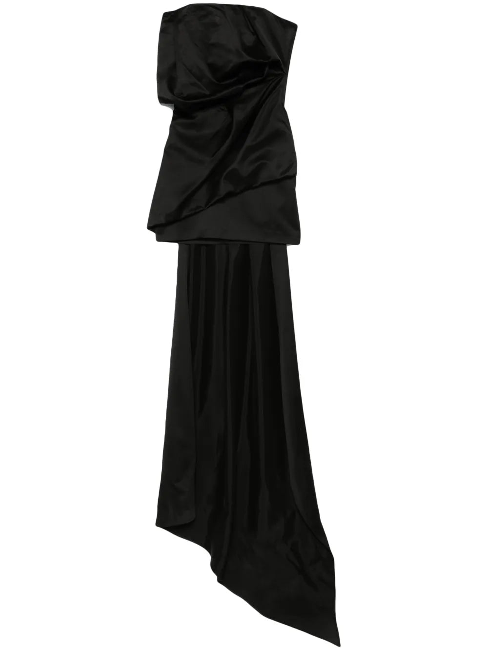 Block Draped Mini Dress