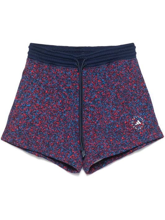 Printed Terry Shorts
