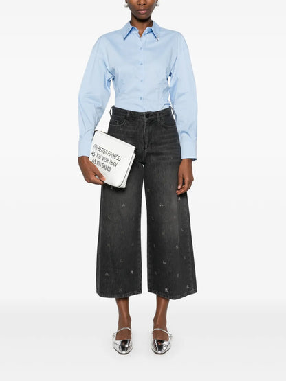 Hoop-Detail Shirt
