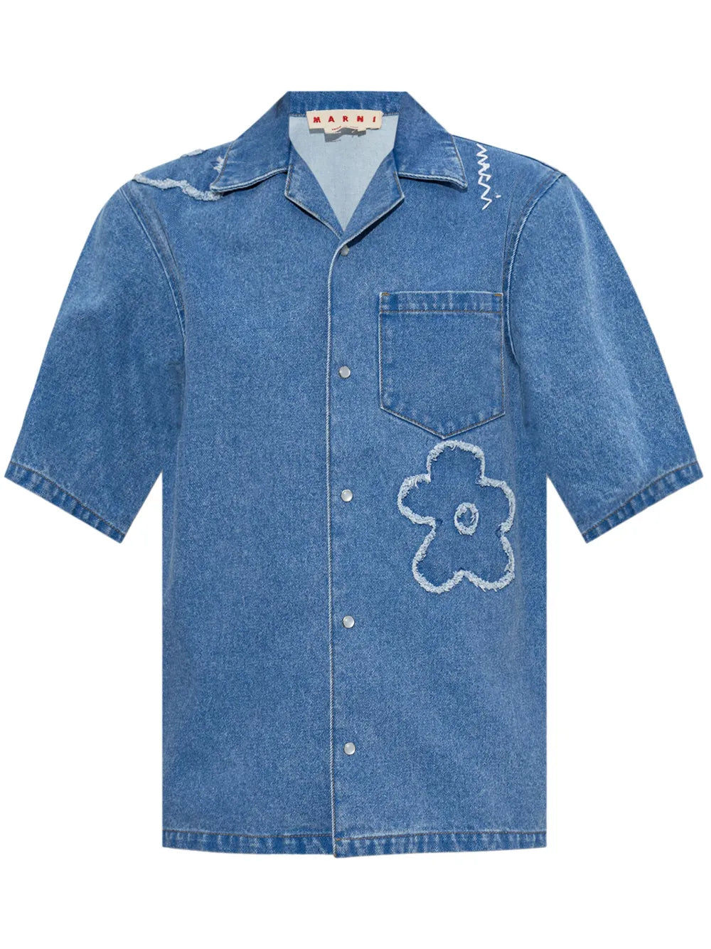 Floral Motif Shirt