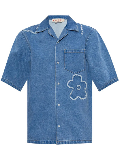 Floral Motif Shirt