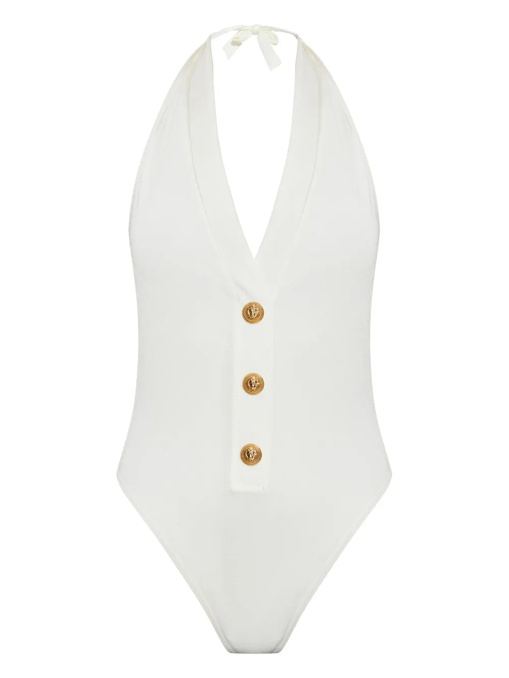 Button-Detailing One-Piece