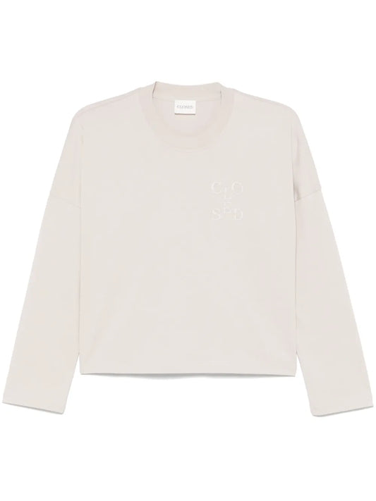 Logo-Embroidered Sweatshirt