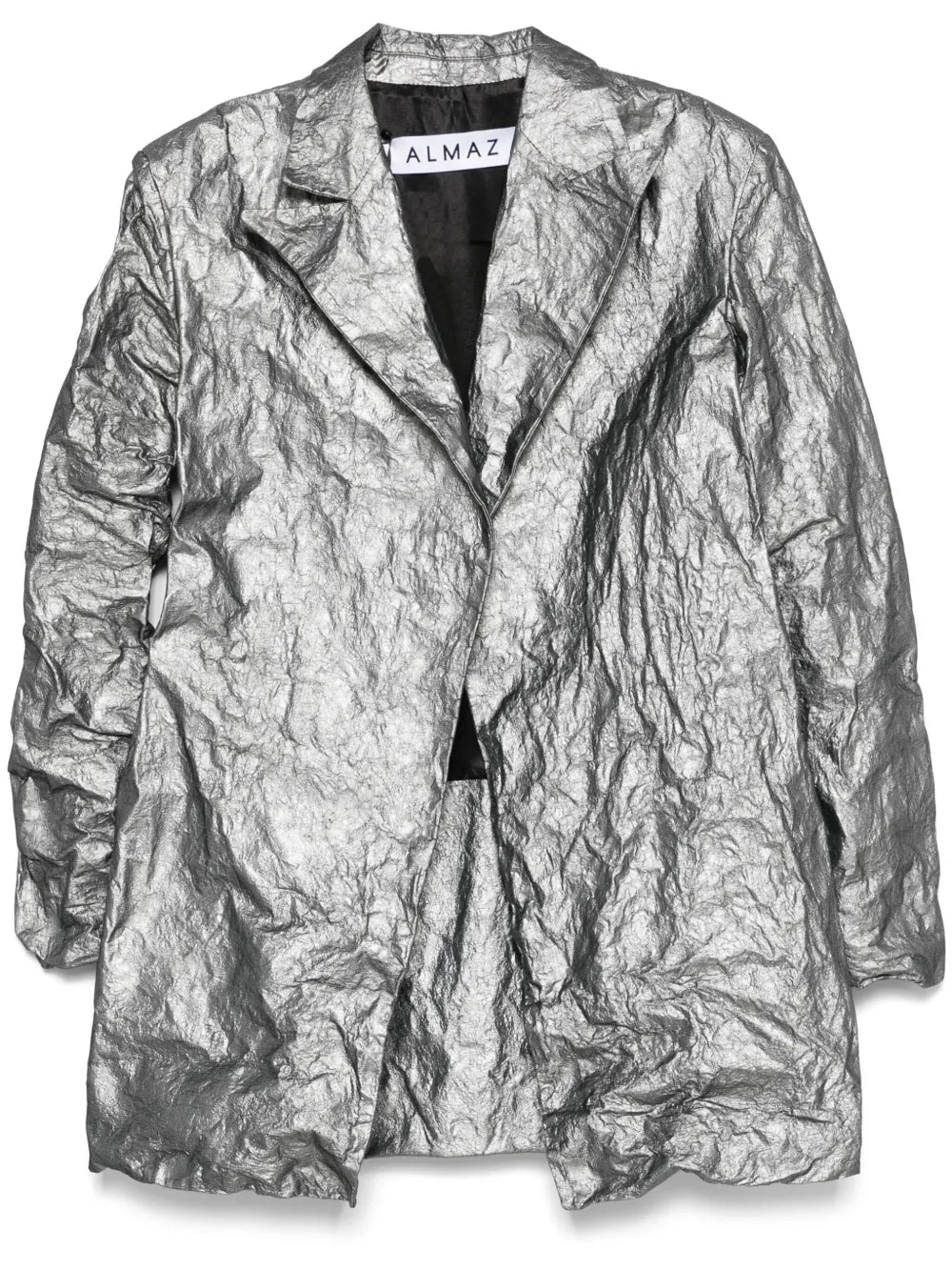 Lamé-Effect Coat