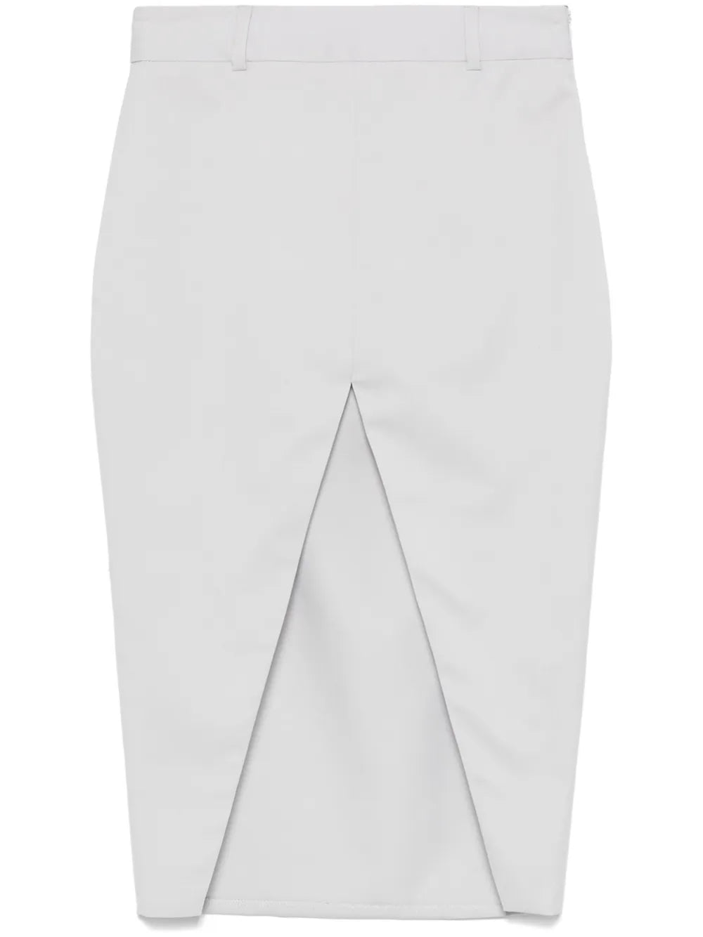 V-Slit Midi Skirt