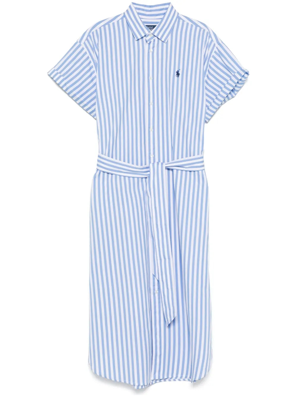 Striped Shirt Dress
