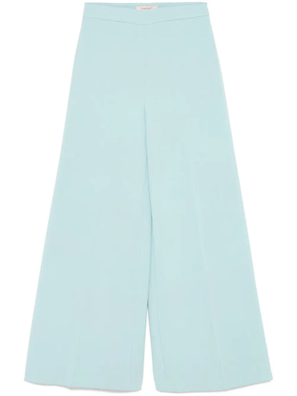 Crepe Palazzo Pants