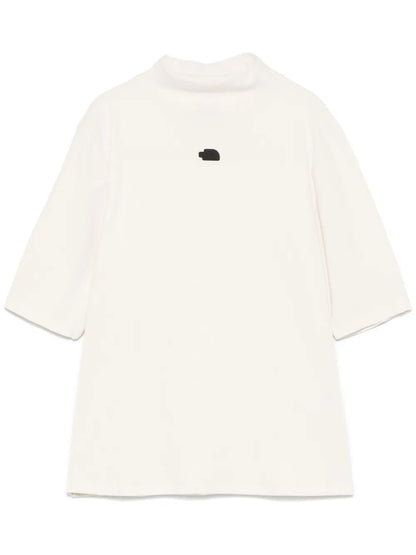 Shortsleeved Mok-Neck T-Shirt