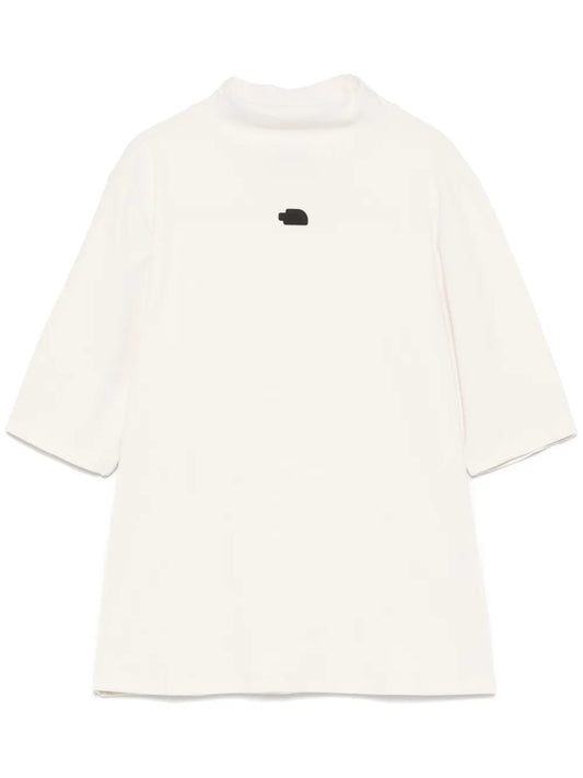 Shortsleeved Mok-Neck T-Shirt