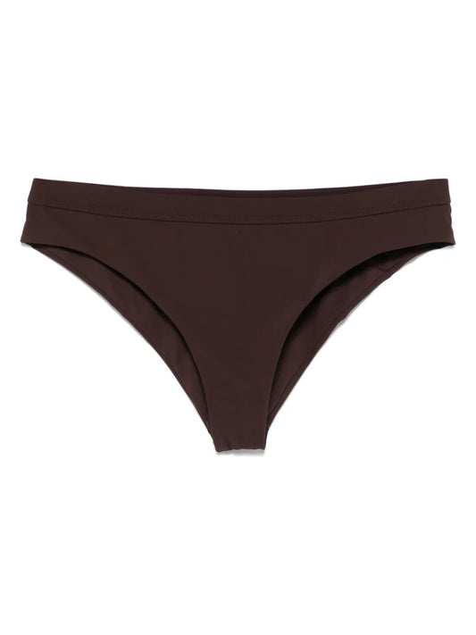 Elasticated-Waistband Bikini Bottoms