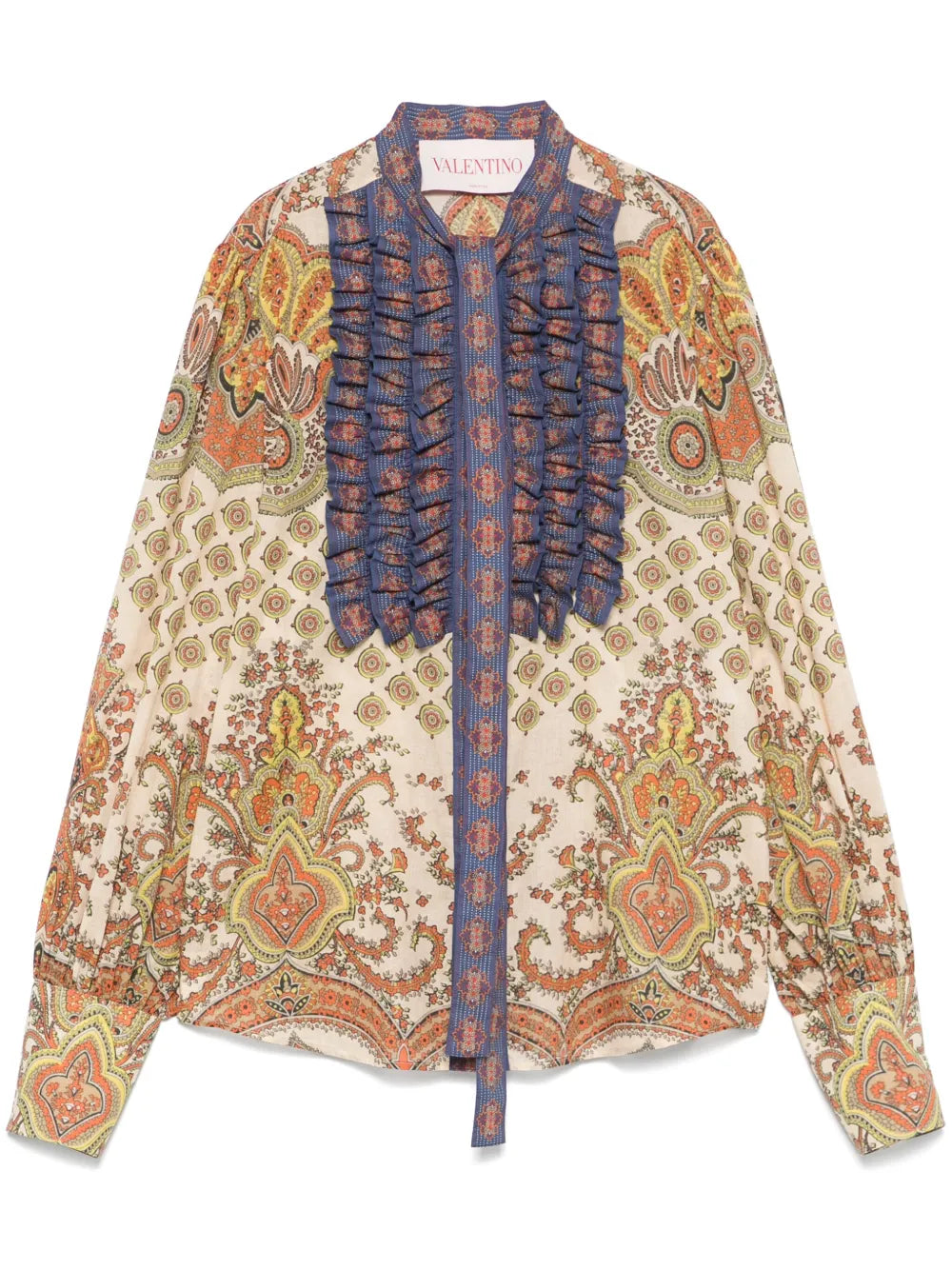 Geometric-Print Shirt