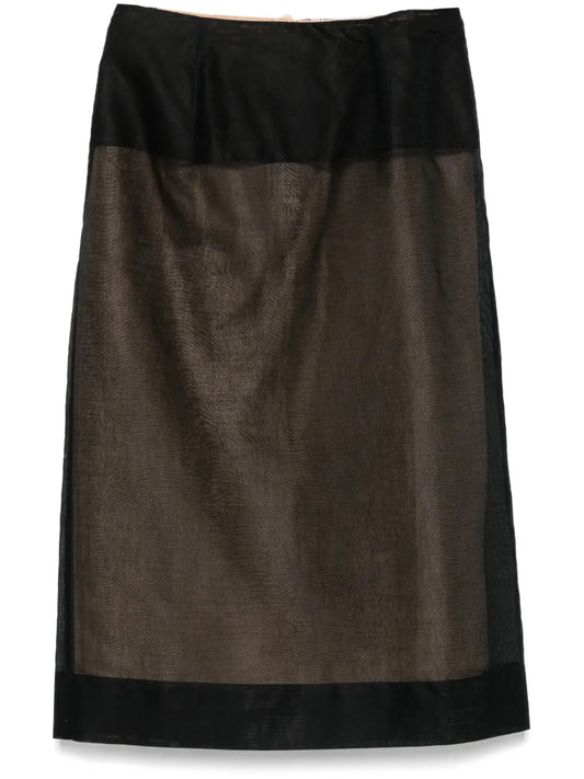 Layered Midi Skirt