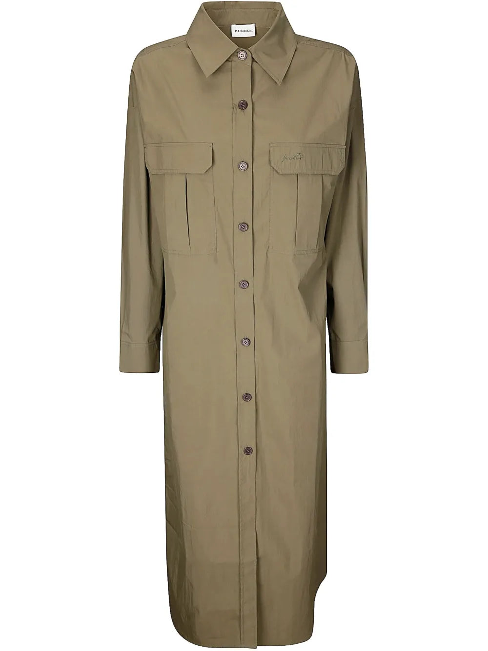 Button-Up Shirt Dress