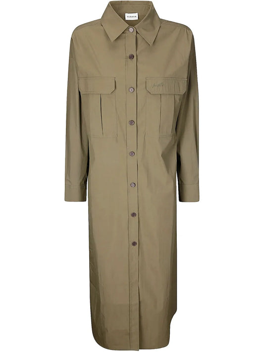 Button-Up Shirt Dress