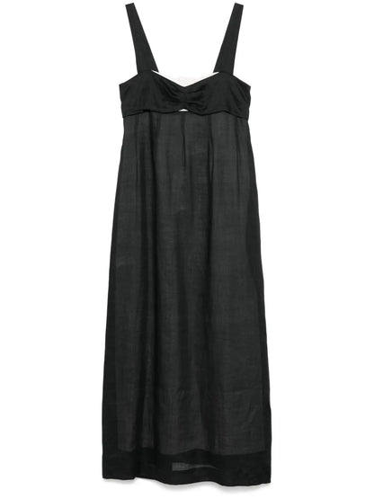 Open-Back Midi Dress