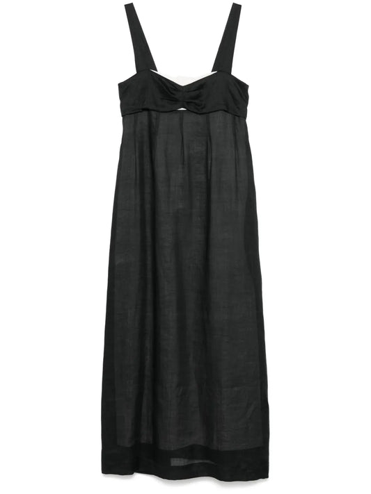 Open-Back Midi Dress