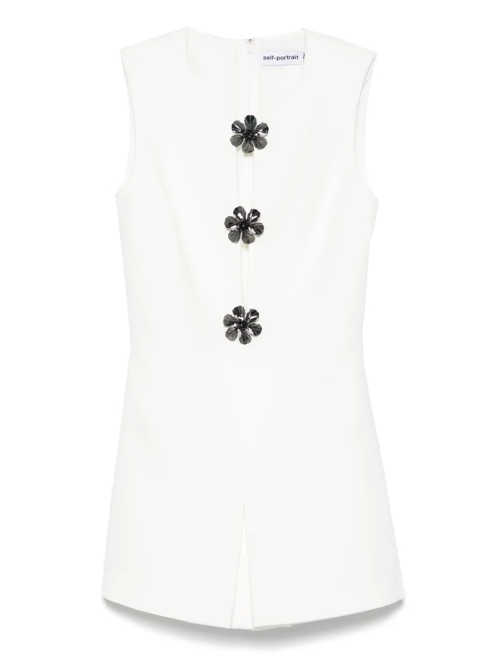 Brooch-Detail Playsuit