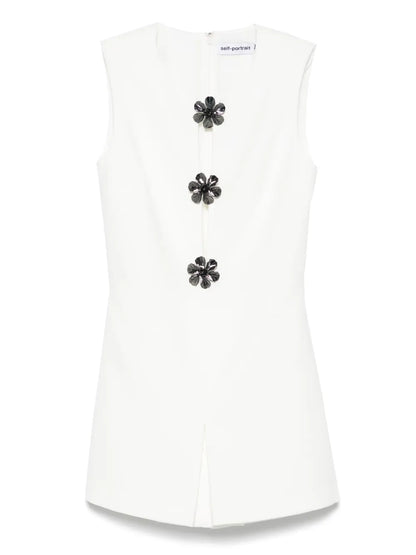 Brooch-Detail Playsuit