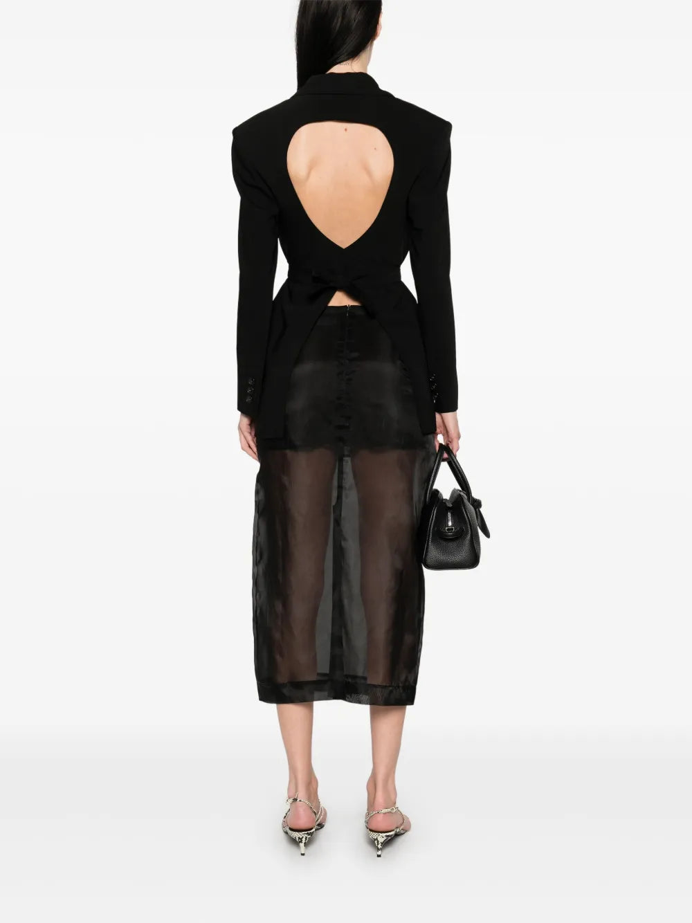 Cutout Blazer