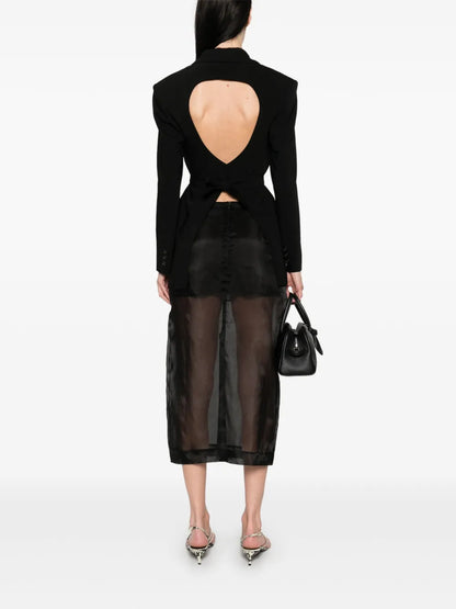 Cutout Blazer