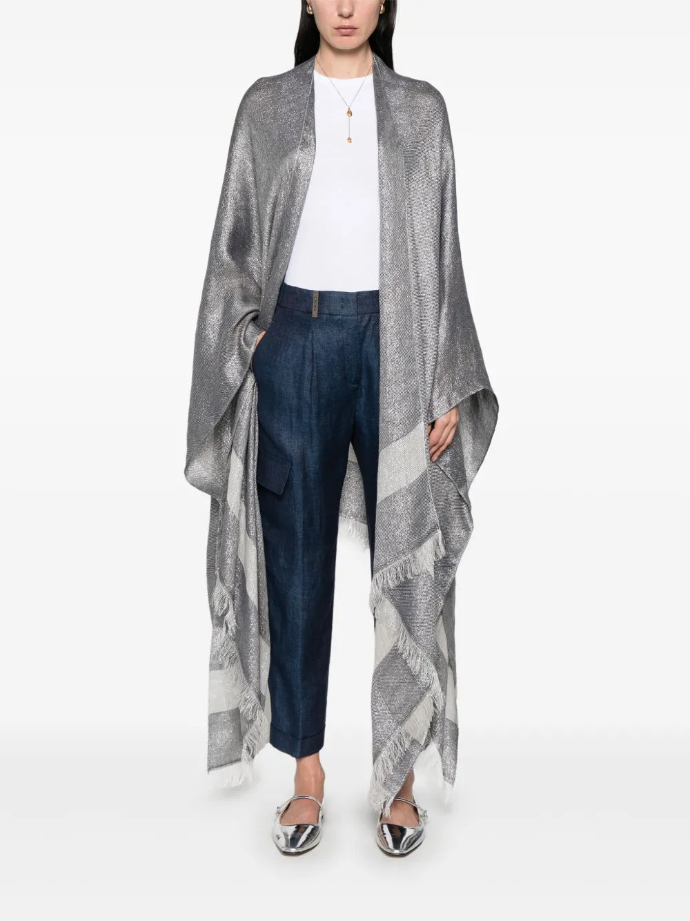 Lurex Cardi-Coat