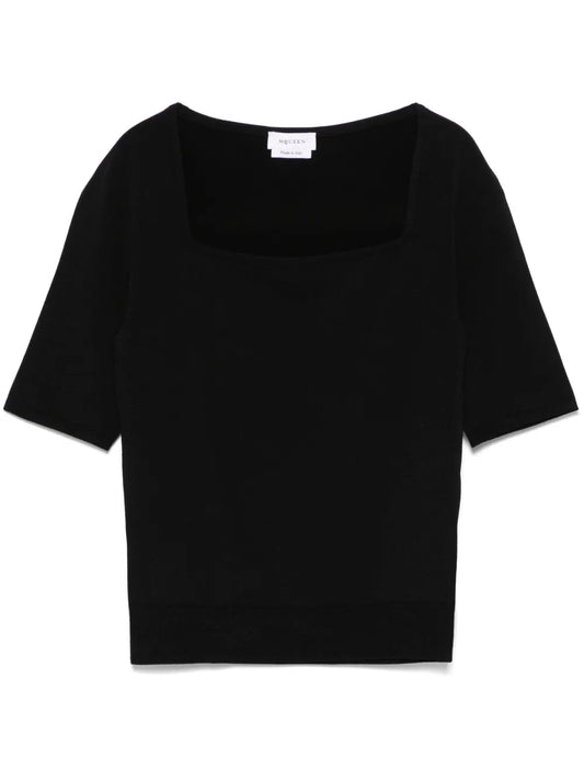 Fine-Knit T-Shirt