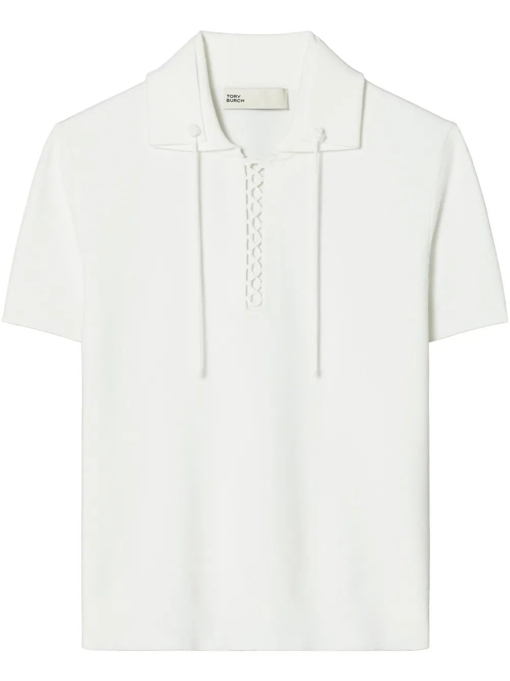 Laced Polo Top
