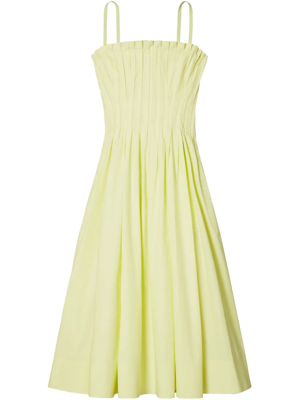 Strapless Poplin Dress