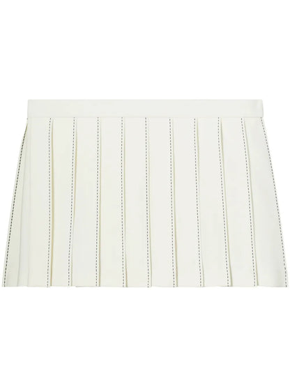 Pleated Mini Skirt