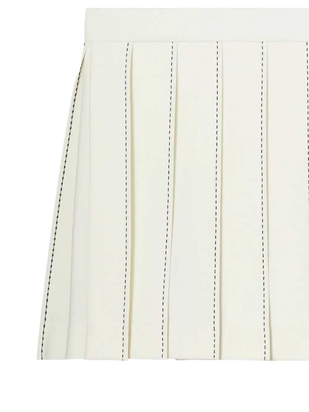 Pleated Mini Skirt
