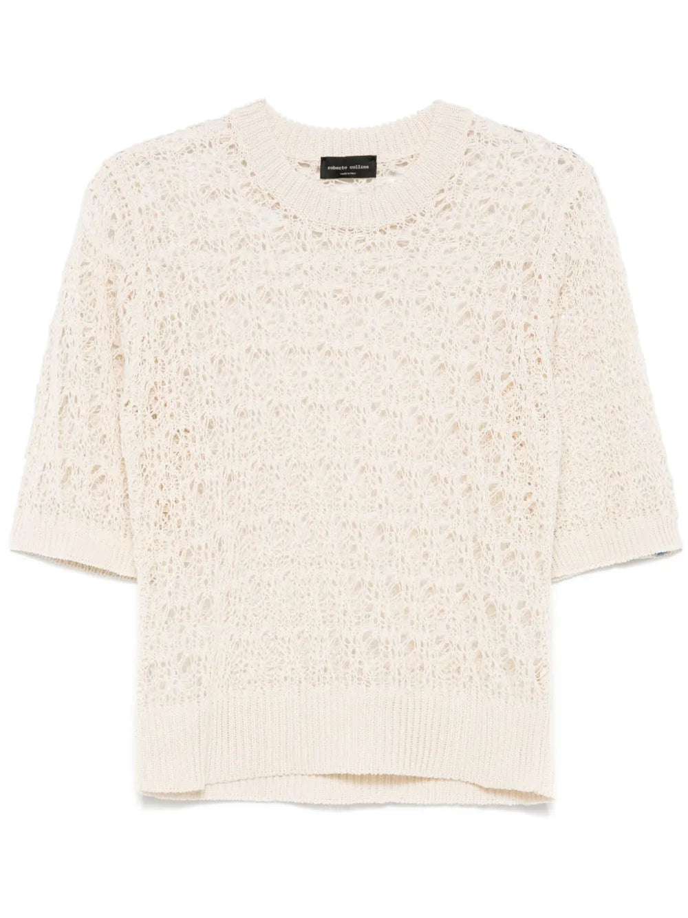 Open-Knit T-Shirt
