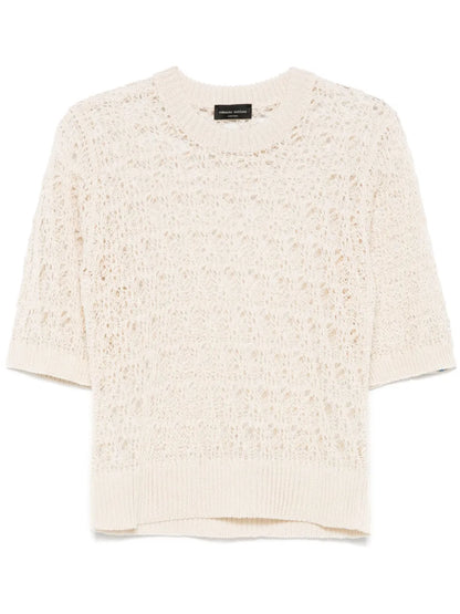Open-Knit T-Shirt