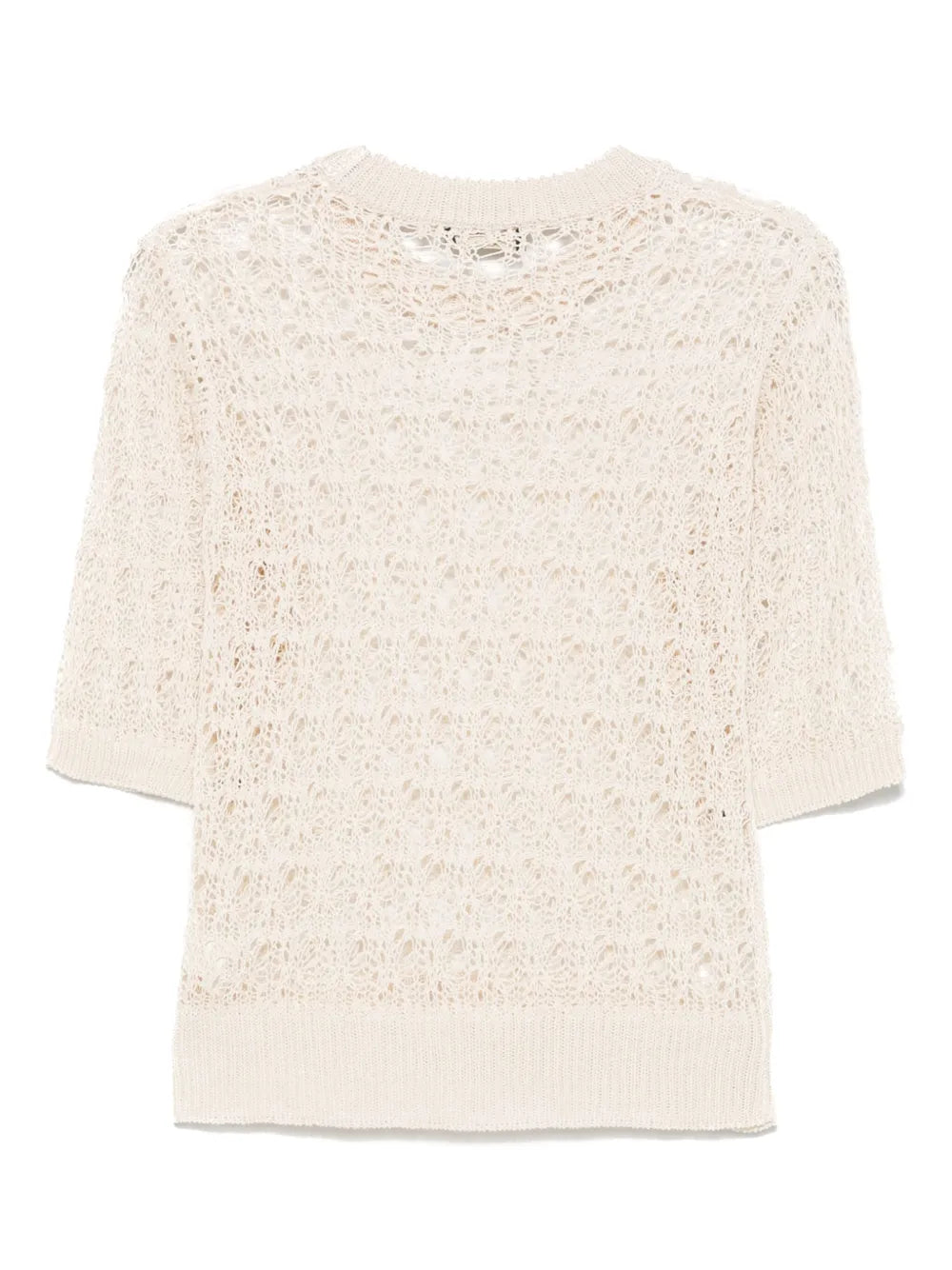 Open-Knit T-Shirt