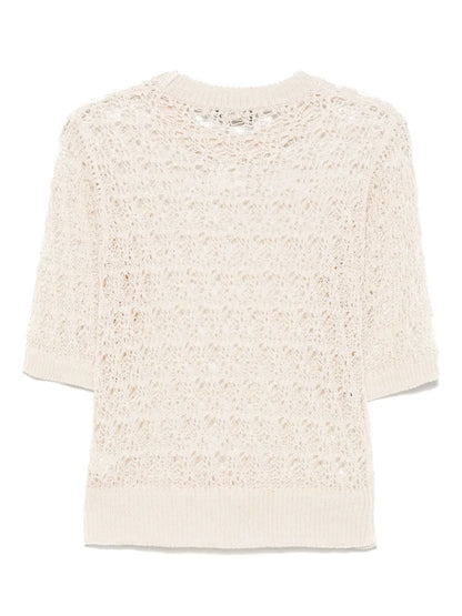 Open-Knit T-Shirt