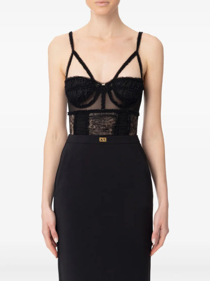 Lace-Panelled Body