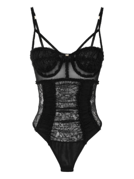 Lace-Panelled Body