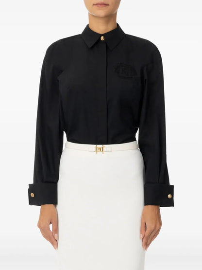 Embroidered Cotton Shirt