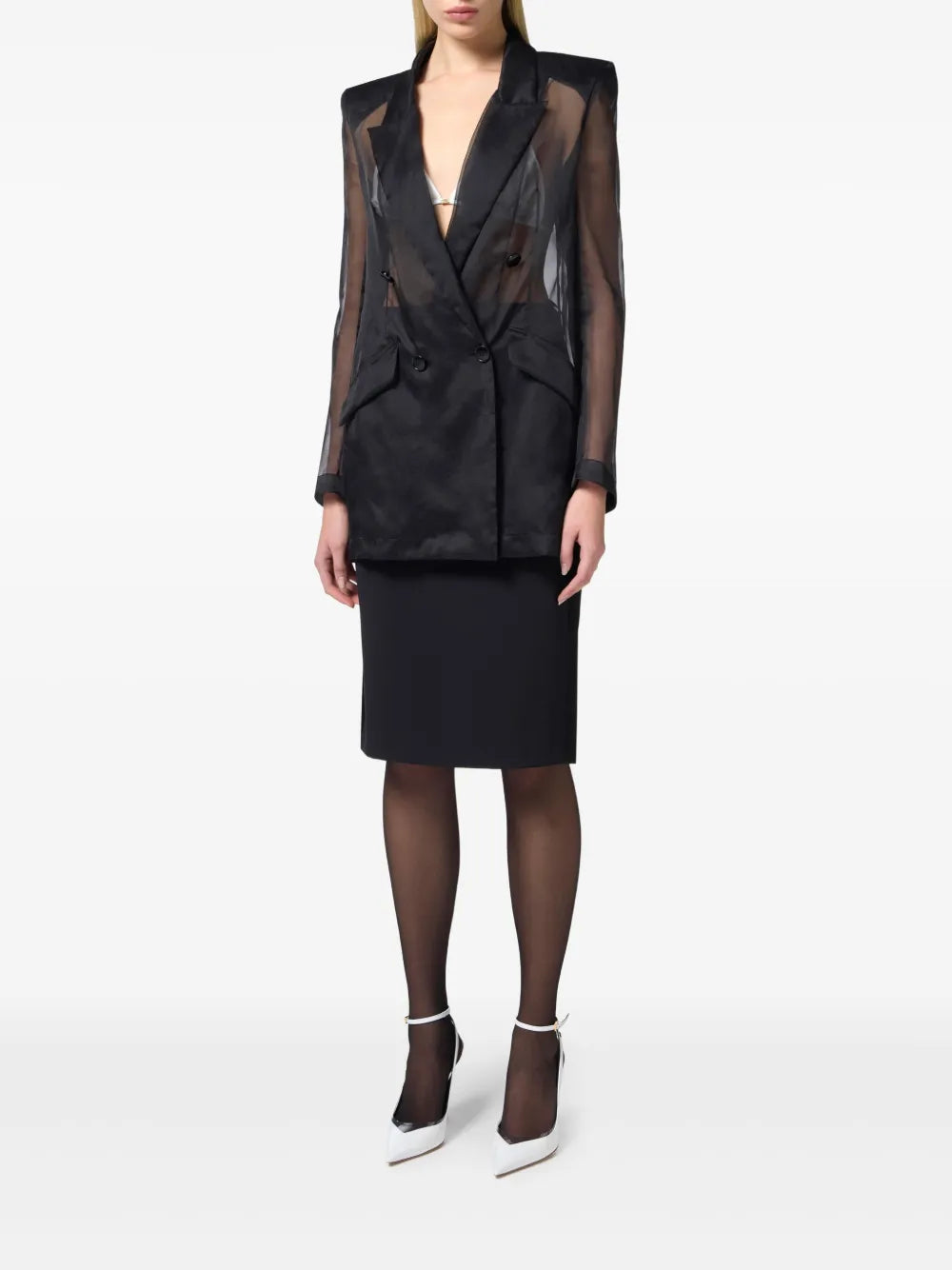 Organza Blazer