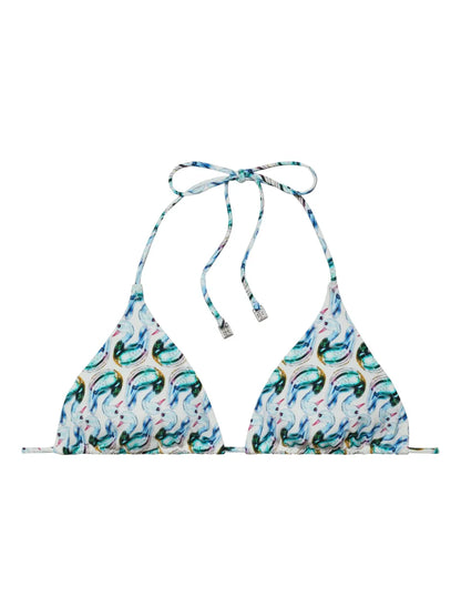 Printed Bikini Top