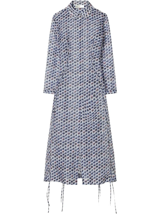 Organza Shirt Dress