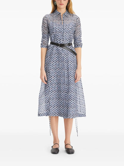 Organza Shirt Dress