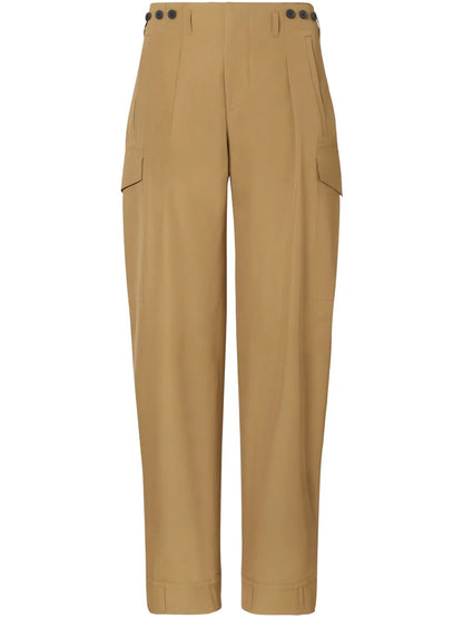 Pleat-Detail Trousers