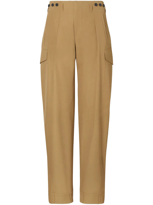 Pleat-Detail Trousers