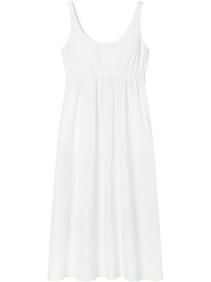 Printed Poplin Dress