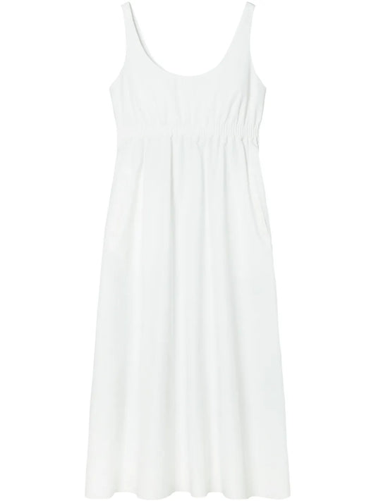 Printed Poplin Dress