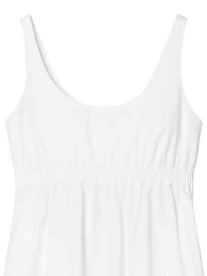 Printed Poplin Dress