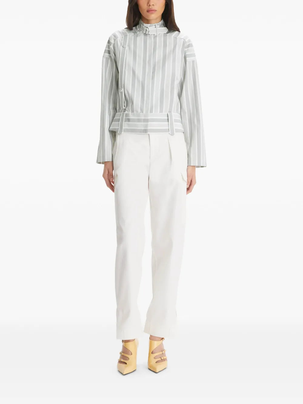 Straight-Leg Trousers