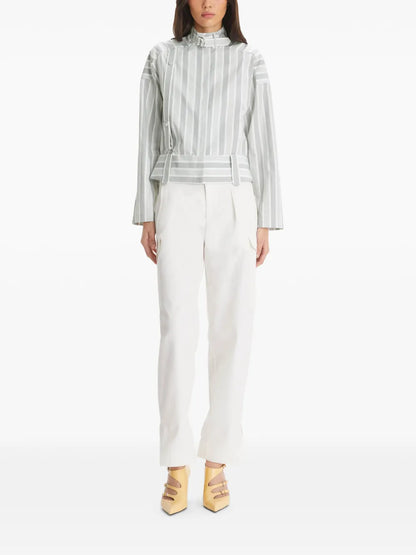 Straight-Leg Trousers