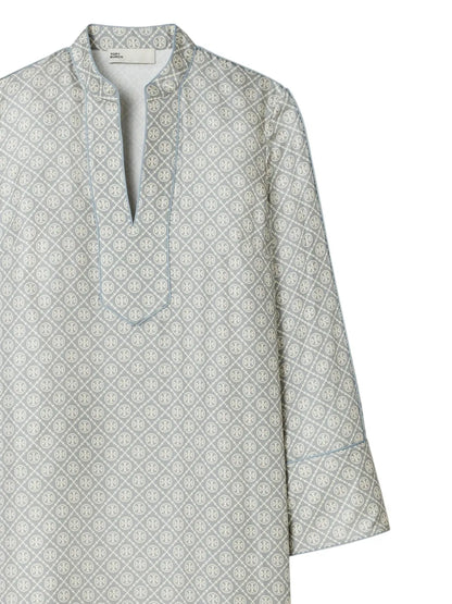T-Monogram Silk Kaftan